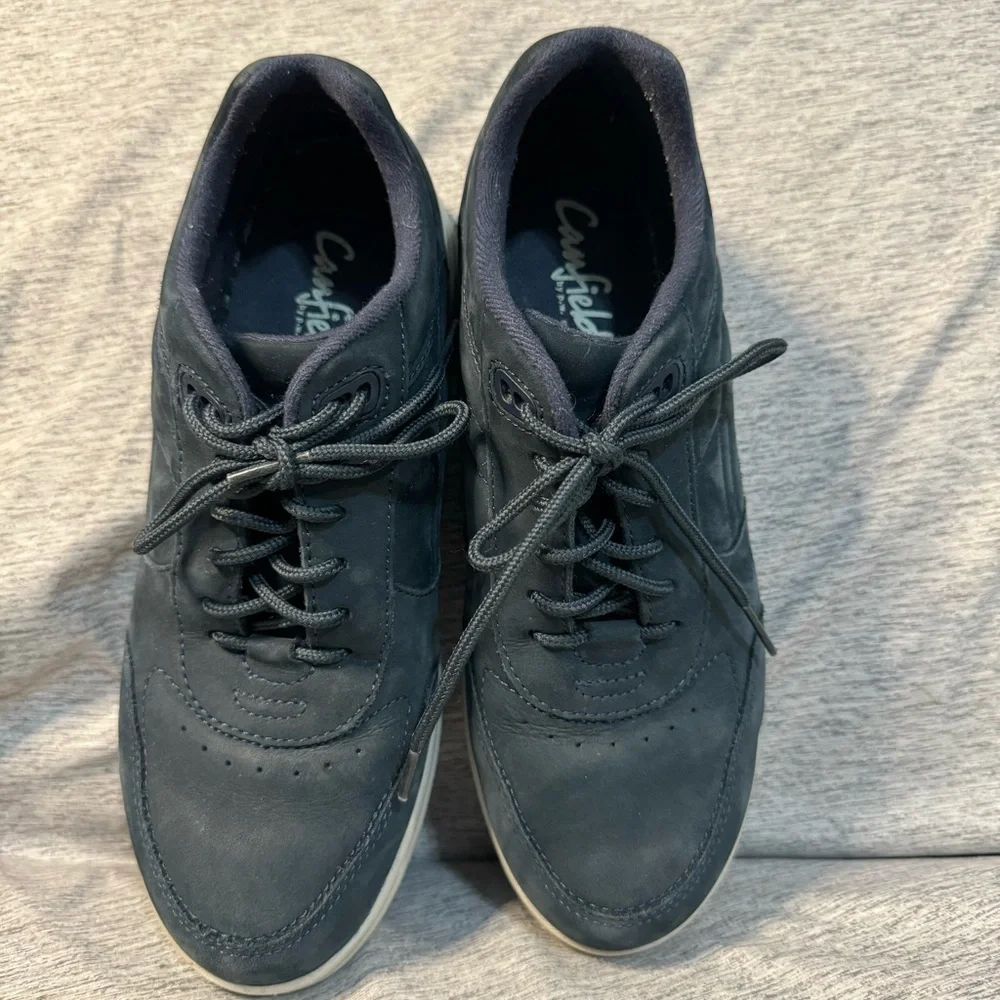 Canfield by P.W. Minor, Blue Leather‎ Shoes, Women’s Size 7.5, EUC